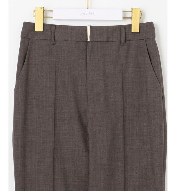 ANY SIS「ウーステッドエステル テーパード パンツ」|その他|