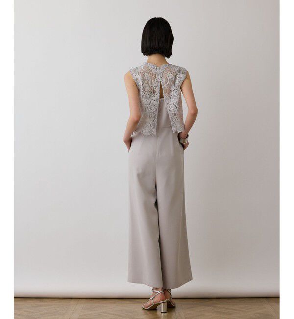 GRACE CONTINENTAL「レースコンビサロペット」|オールインワン|