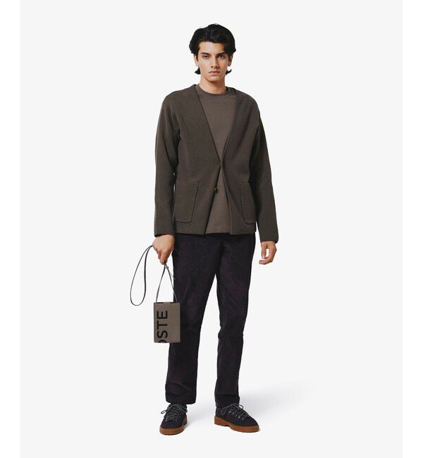 LACOSTE「ミラノリブニットカーディガンジャケット」|カーディガン|