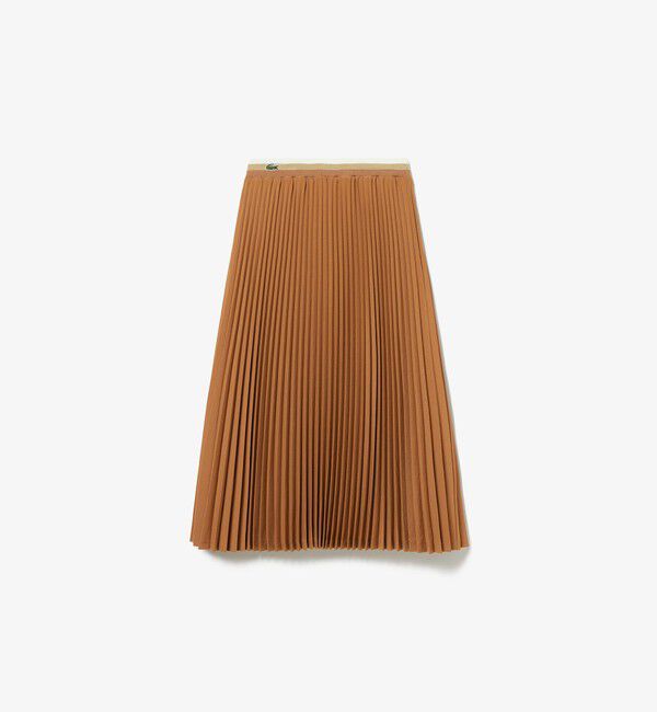 LACOSTE「ウエストボーダープリーツスカート / ロングスカート」|スカート|