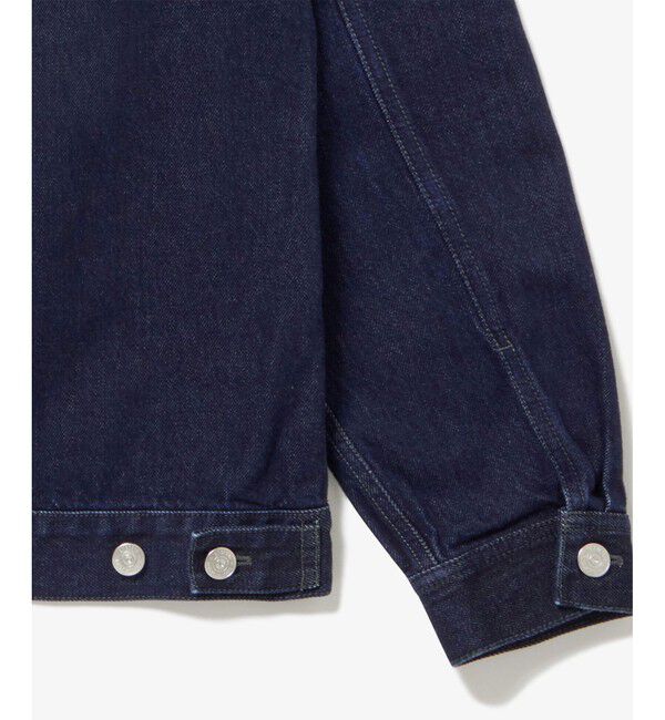 LACOSTE「ボックスデニムジャケット」|デニムジャケット|