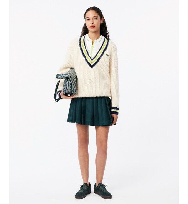 LACOSTE「ミッドサイツイルテニス ミニスカート / プリーツスカート」|スカート|