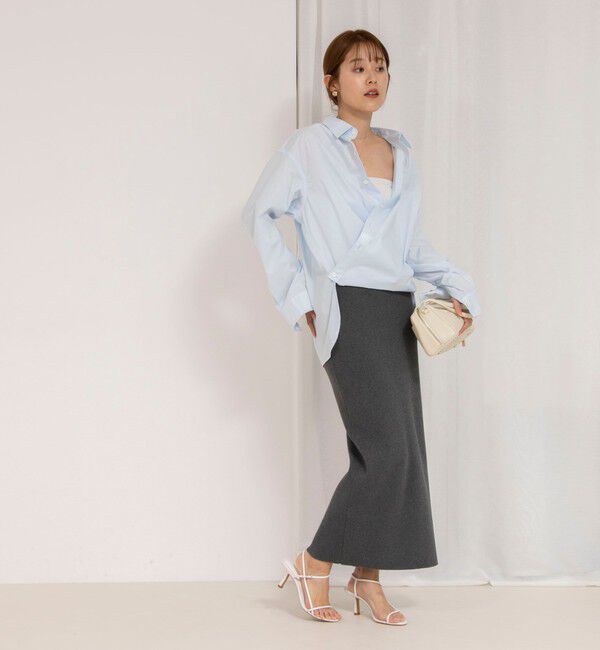 Rie Miller「レギュラーカラー2WAYシャツ」|シャツ・ブラウス|