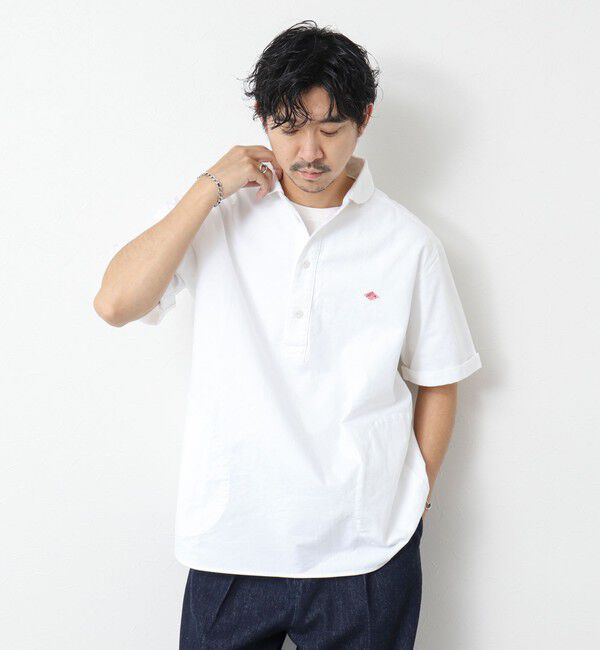 NOLLEY'S goodman「【DANTON/ダントン】ROUND COLLAR P.O SHIRT SS 25SS」|シャツ・ブラウス|