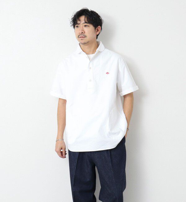 NOLLEY'S goodman「【DANTON/ダントン】ROUND COLLAR P.O SHIRT SS 25SS」|シャツ・ブラウス|