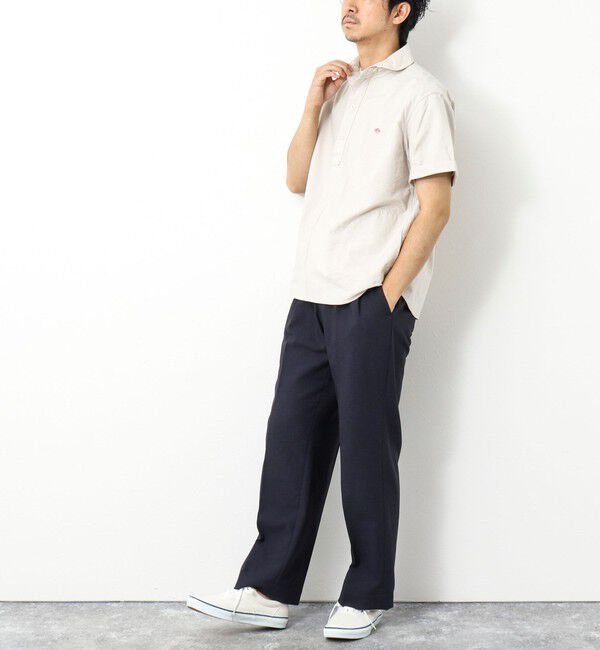 NOLLEY'S goodman「【DANTON/ダントン】ROUND COLLAR P.O SHIRT SS 25SS」|シャツ・ブラウス|