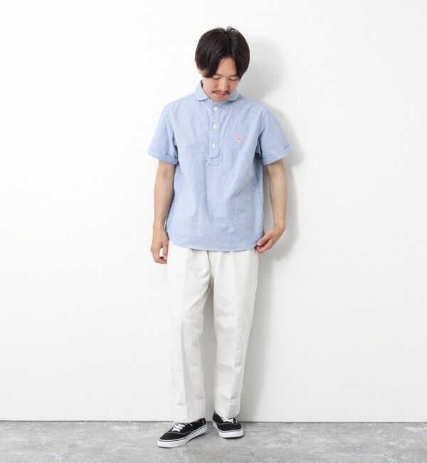 NOLLEY'S goodman「【DANTON/ダントン】ROUND COLLAR P.O SHIRT SS 25SS」|シャツ・ブラウス|