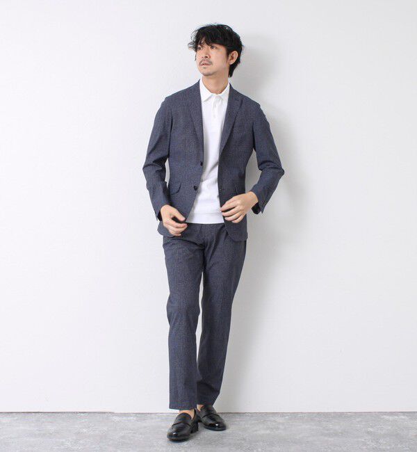 NOLLEY'S goodman「《ビジカジ対応》シルケットスムース ドレスポロ ビズポロ 25SS」|ポロシャツ|