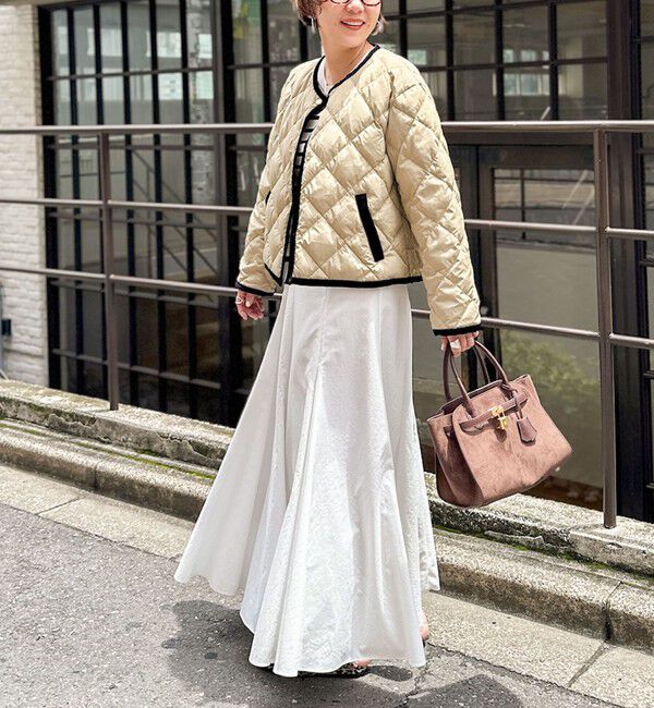 NOLLEY'S TAION×LIMONTA ベロアパイピングショートダウン NOLLEY'S｜【TAION×LIMONTA】別注ベロアパイピングショートダウン