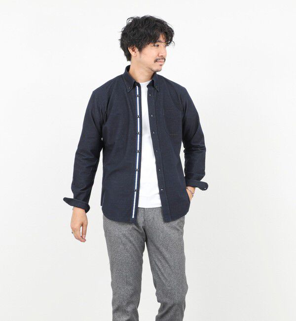 NOLLEY'S goodman「起毛ジャージ テープBD 25AW」|シャツ・ブラウス|