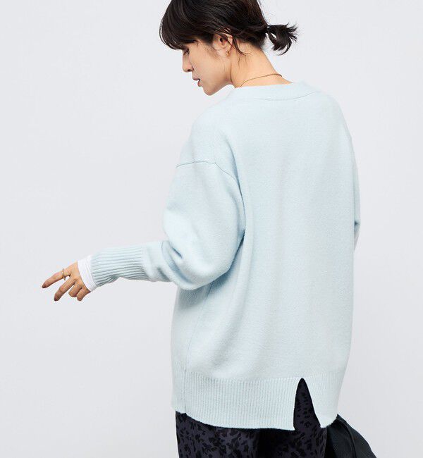 NOLLEY'S「【WEB限定アイテム】2WAY長めVネックカーディガン」|カーディガン|