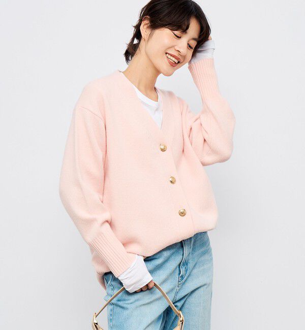 NOLLEY'S「【WEB限定アイテム】2WAY長めVネックカーディガン」|カーディガン|