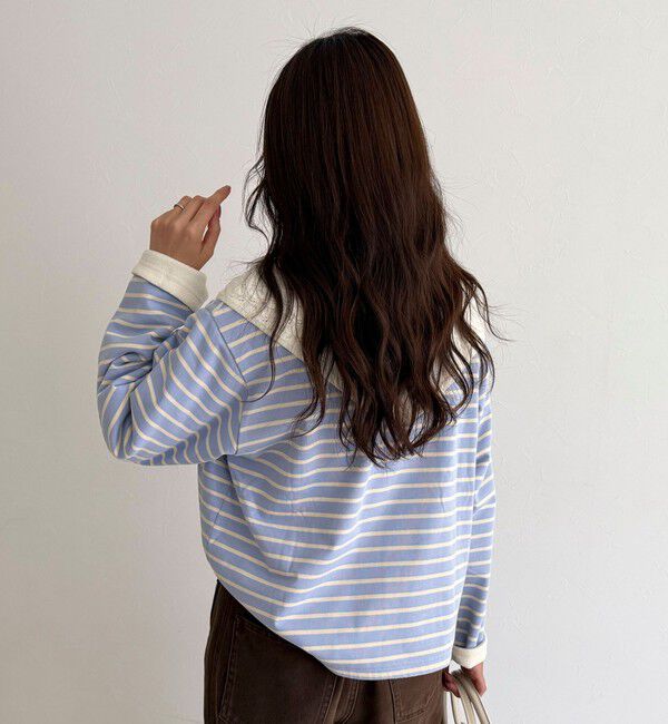 fredy emue「【2WAY仕様】【GEVACO/ゲバコ】裏フリースボートネックTシャツ」|Tシャツ・カットソー|