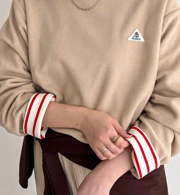 fredy emue「【2WAY仕様】【GEVACO/ゲバコ】裏フリースボートネックTシャツ」|Tシャツ・カットソー|