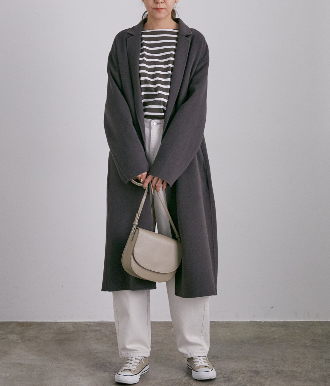 SALON adam et rope'「ウールカシミヤ無双仕立てロングチェスターコート」|チェスターコート|