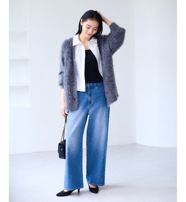 VIS「【WEB限定】バルーンペプラムブラウス」|シャツ・ブラウス|