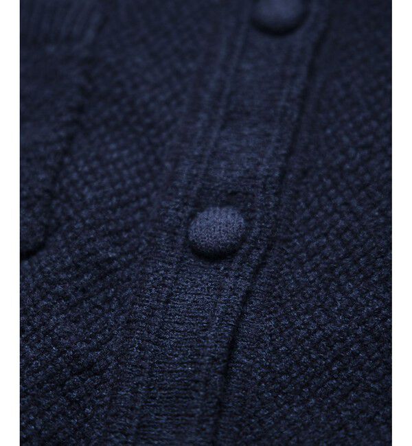 VIS「くるみ釦ニットカーディガン」|カーディガン|