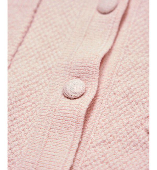 VIS「くるみ釦ニットカーディガン」|カーディガン|