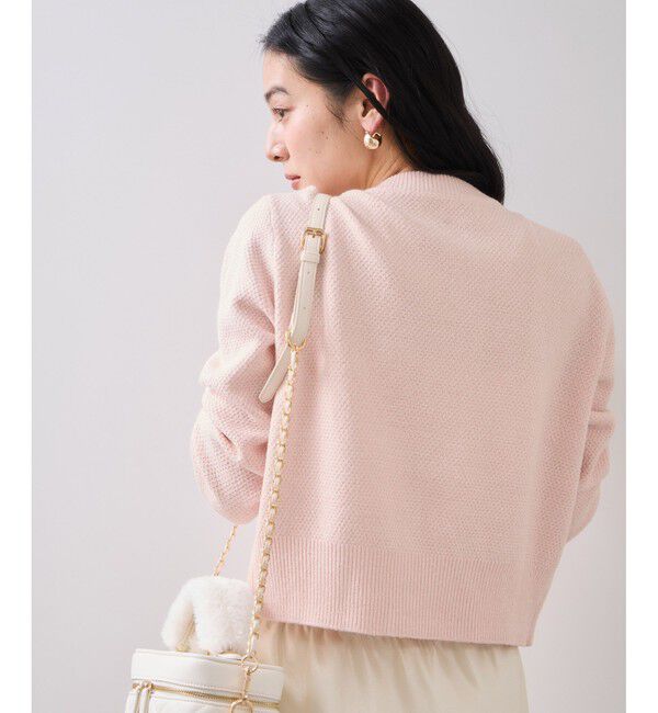 VIS「くるみ釦ニットカーディガン」|カーディガン|