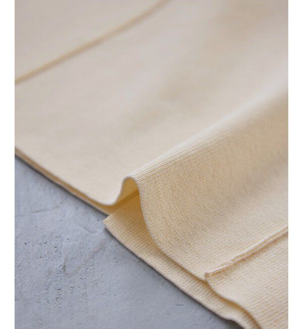 VIS「ピンタックデザインニットスカート」|スカート|