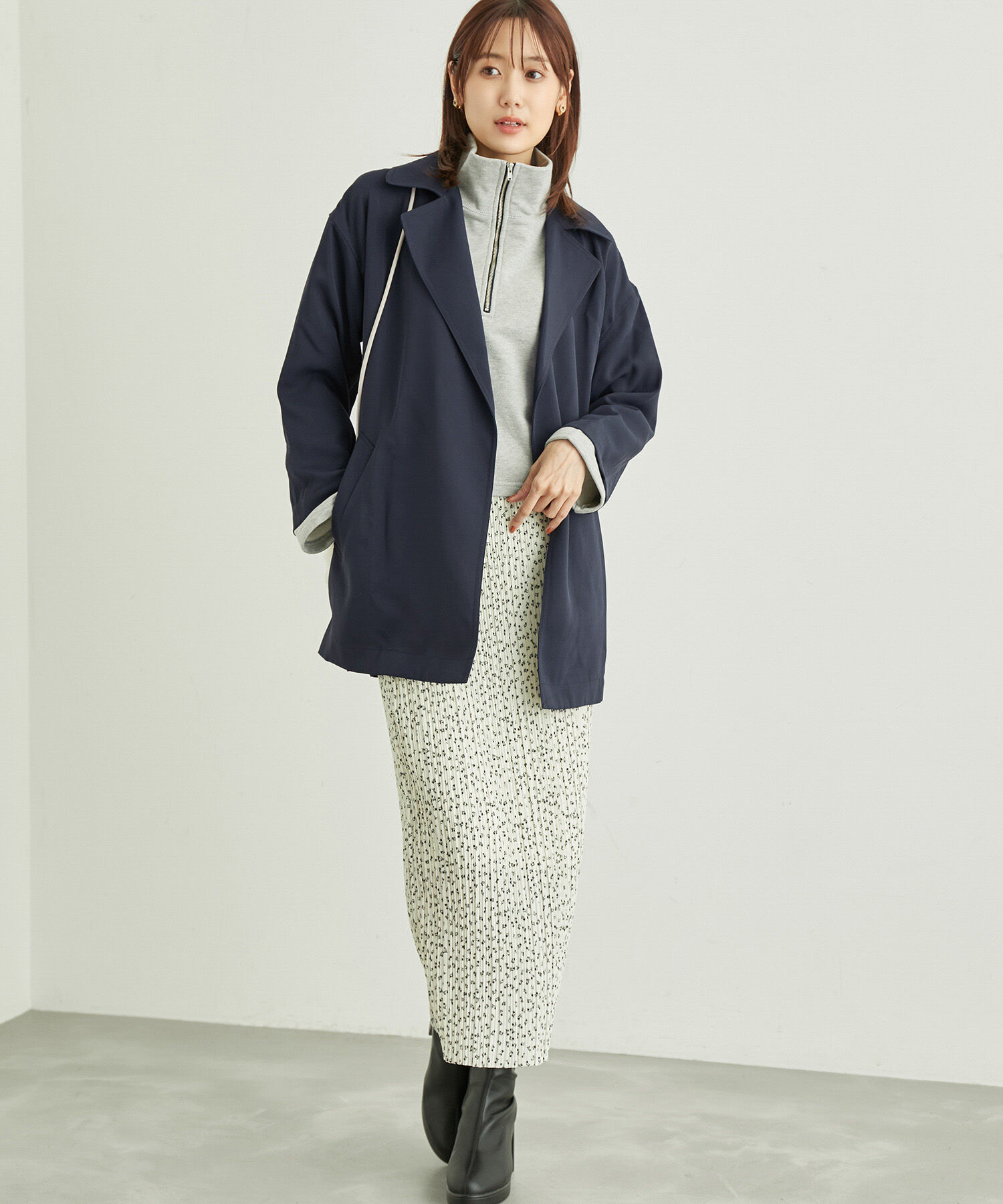 Rope&rsquo;Picnic「チェスターショートコート」|チェスターコート|