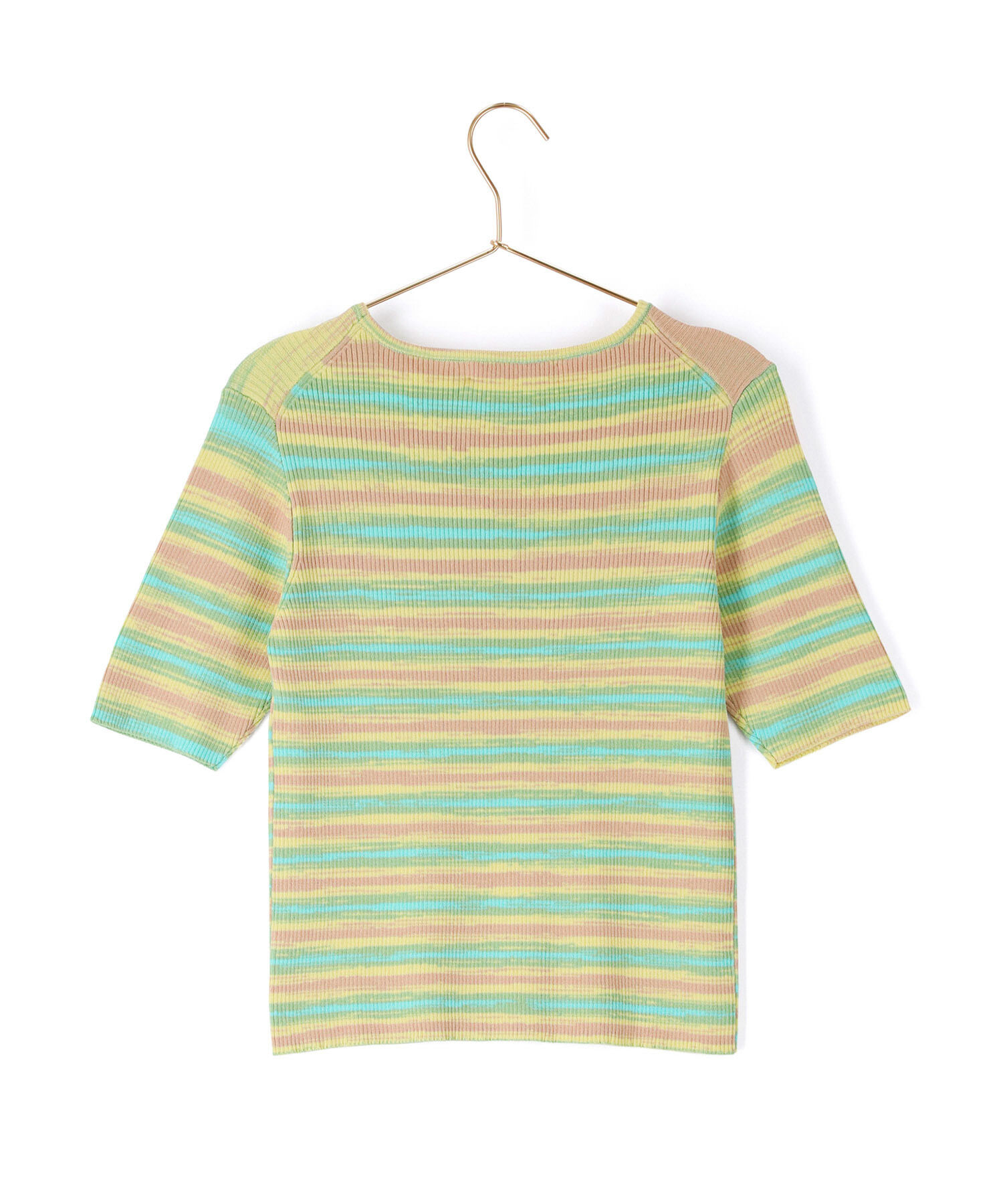 ROPE' PICNIC R「リンクコーデ/グラデーションニットハーフスリーブ」|ニット・セーター|