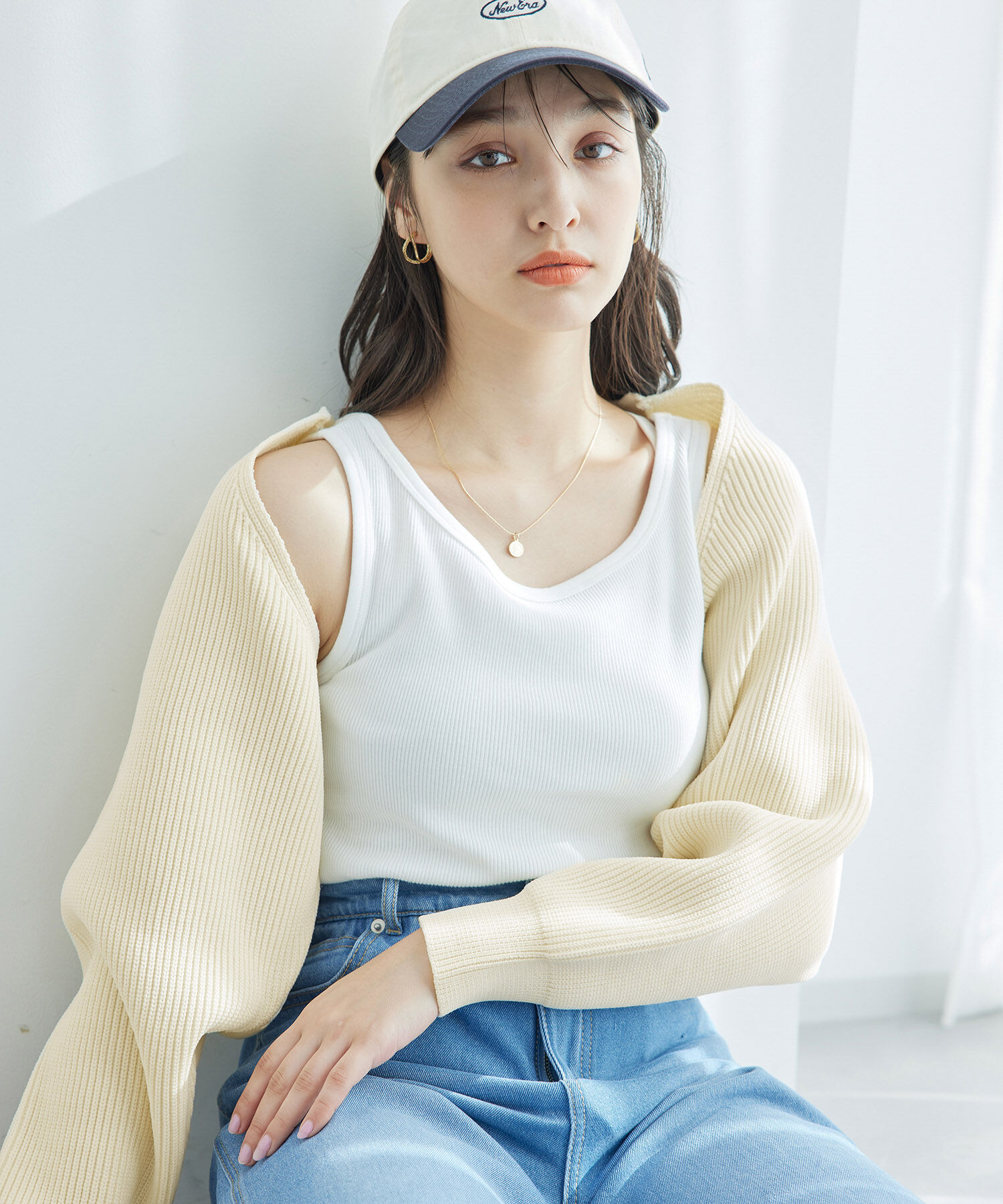 ROPE' PICNIC R「スポンディッシュショートカーディガン」|カーディガン|