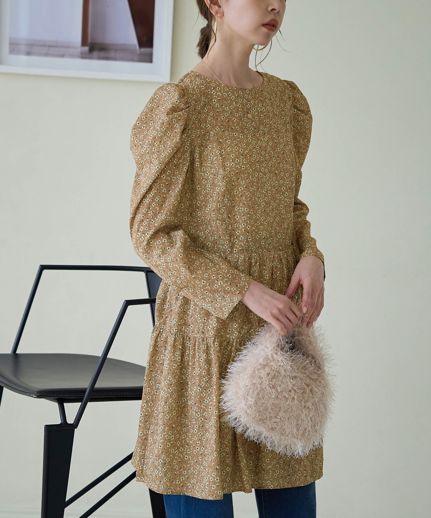 Rope&rsquo;Picnic「小花柄ワンピース/リンクコーデ」|ワンピース|