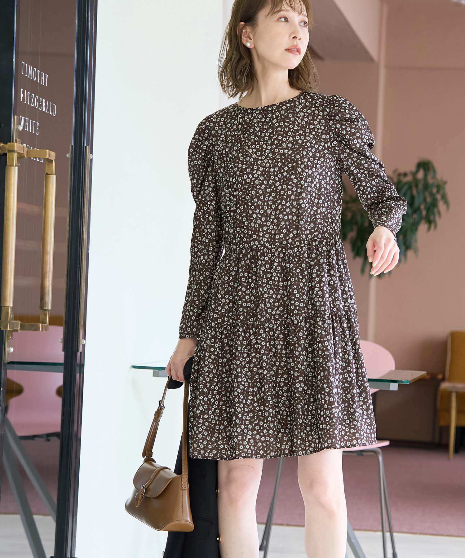 Rope&rsquo;Picnic「小花柄ワンピース/リンクコーデ」|ワンピース|