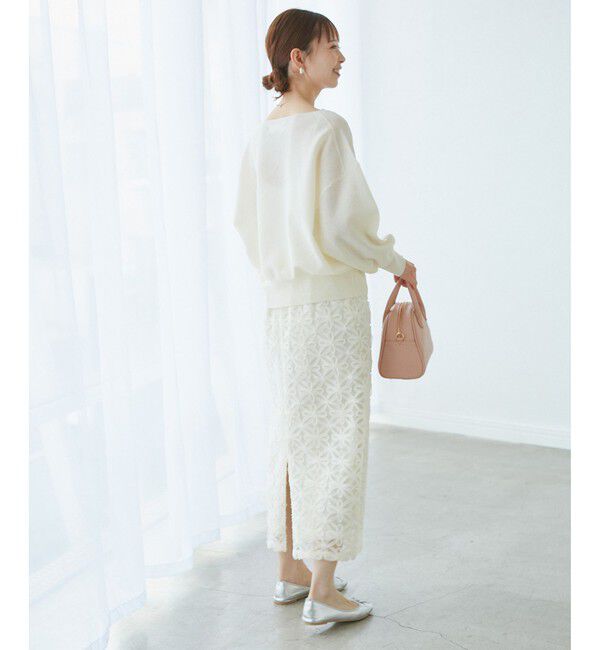 Rope&rsquo;Picnic「スポンジシアーニットプルオーバー」|ニット・セーター|