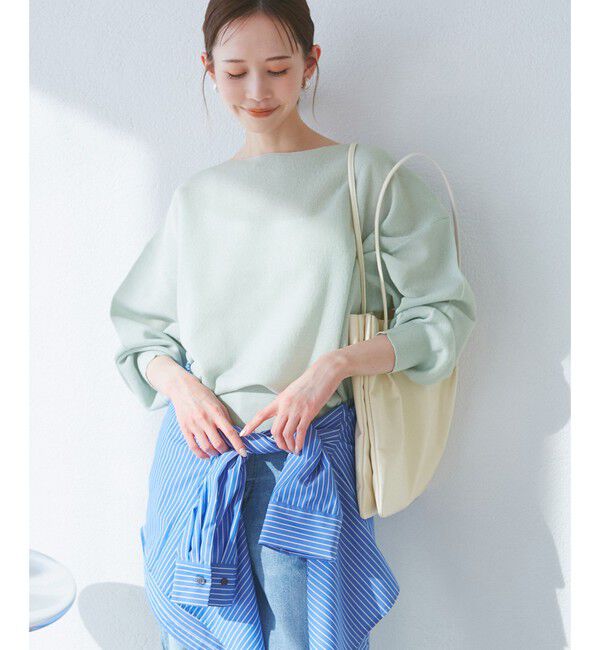 Rope&rsquo;Picnic「スポンジシアーニットプルオーバー」|ニット・セーター|