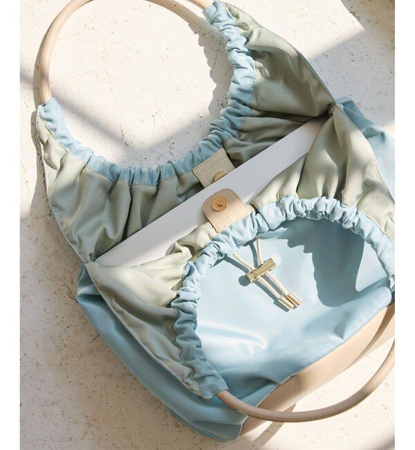 ROPE PICNIC PASSAGE「【撥水加工】ドロストリングギャザートートバッグ」|トートバッグ|