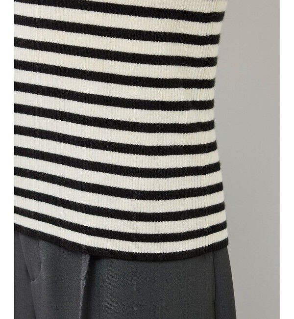 Rope&rsquo;Picnic「アンチピリングリブタートルニットプルオーバー/イージーケア」|ニット・セーター|