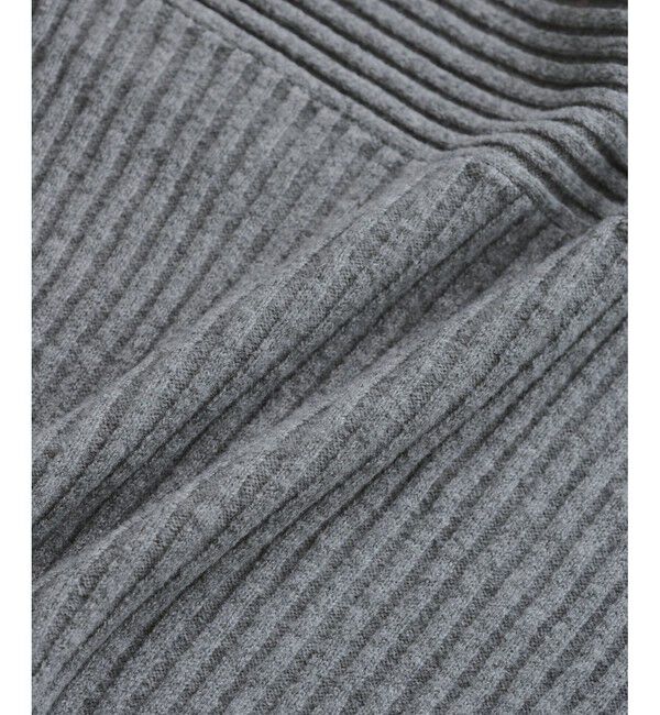 Rope&rsquo;Picnic「もちもちリブ切り替えニットプルオーバー/イージーケア・リンクコーデ」|ニット・セーター|