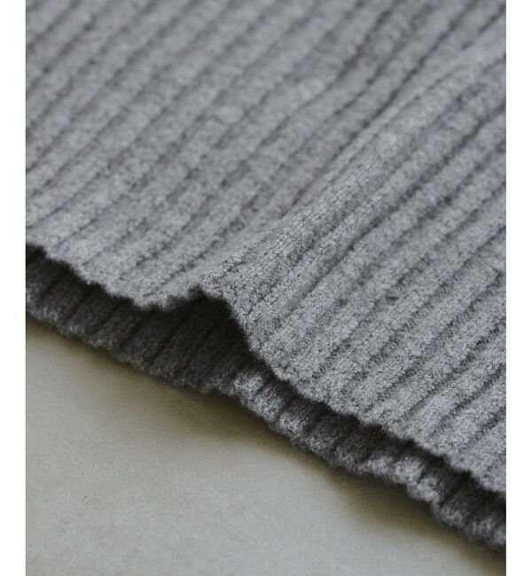 Rope&rsquo;Picnic「もちもちリブ切り替えニットプルオーバー/イージーケア・リンクコーデ」|ニット・セーター|