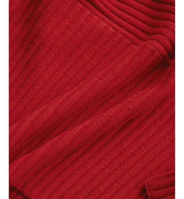 Rope&rsquo;Picnic「もちもちリブ切り替えニットプルオーバー/イージーケア・リンクコーデ」|ニット・セーター|