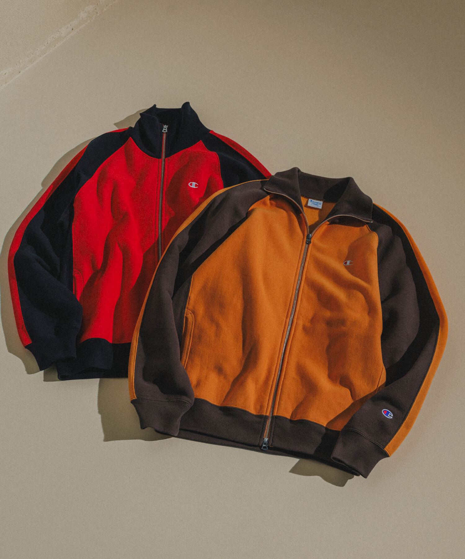 ADAM ET ROPE'「《別注》【Champion/チャンピオン】REVERSE WEAVE TRACK JACKET」|カーディガン|