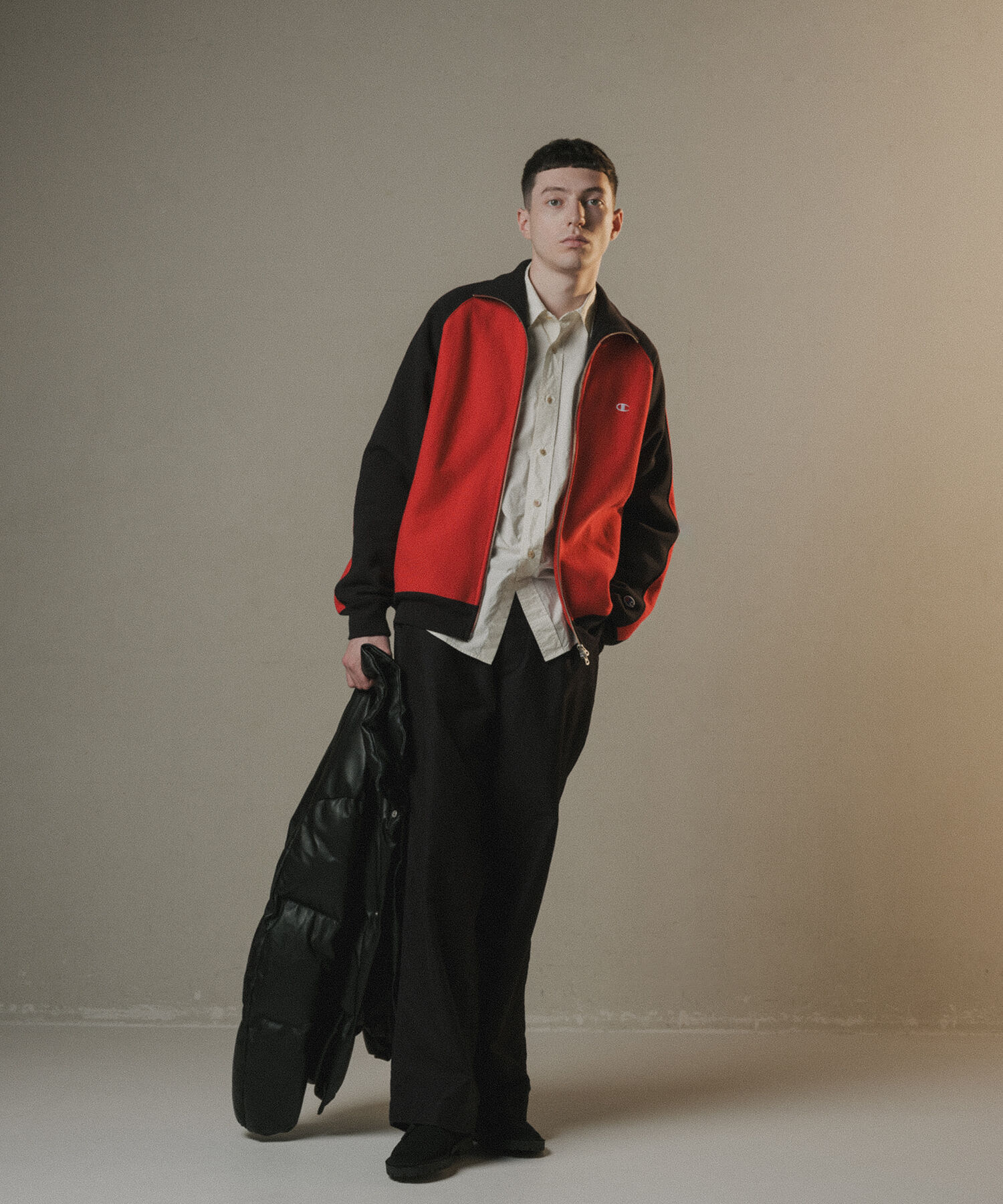 ADAM ET ROPE'「《別注》【Champion/チャンピオン】REVERSE WEAVE TRACK JACKET」|カーディガン|