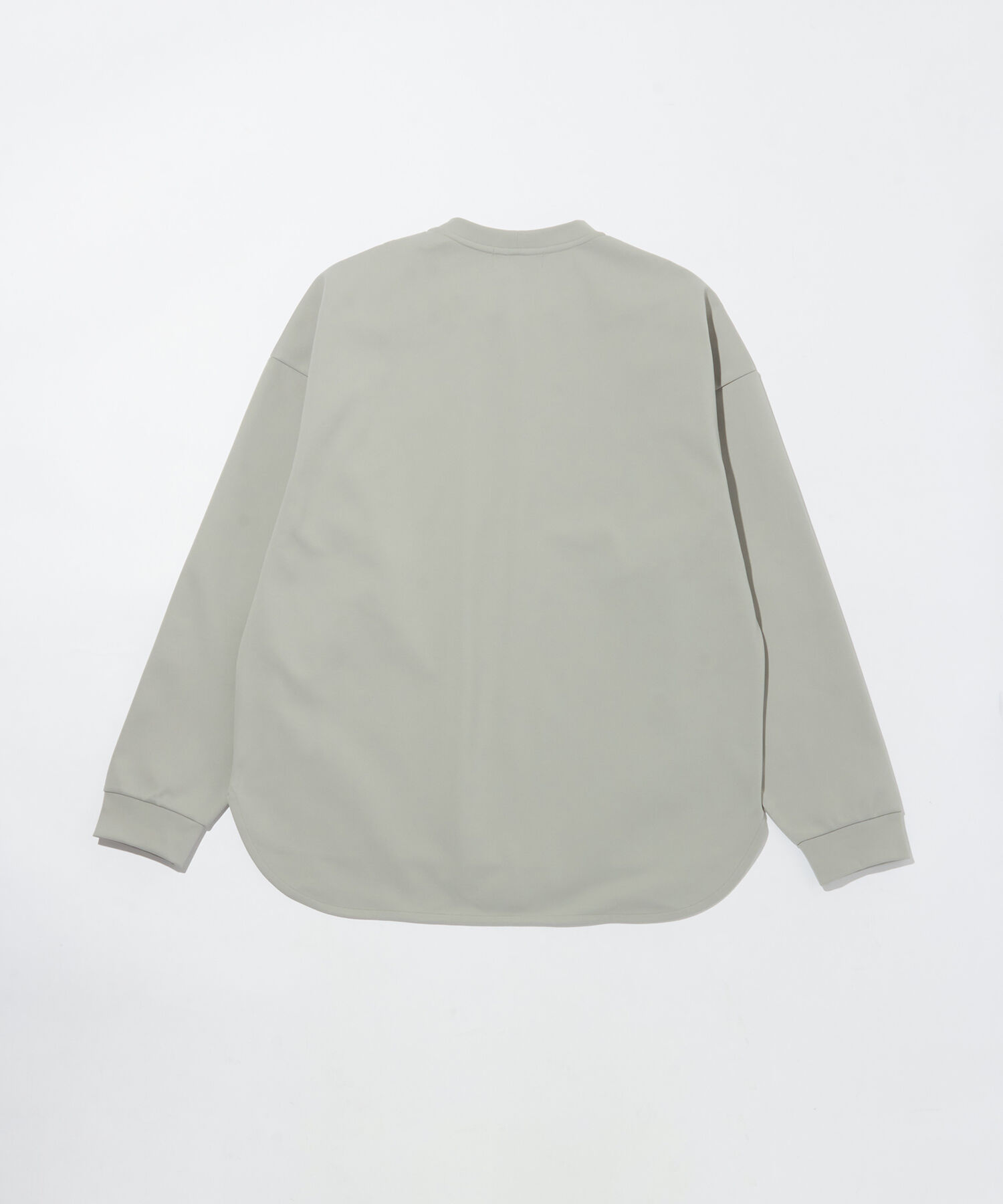 ADAM ET ROPE'「【定番】ポンチ ドロップショルダー キックバック ロングスリーブTee / 高機能ストレッチ / ロングシーズン」|Tシャツ・カットソー|