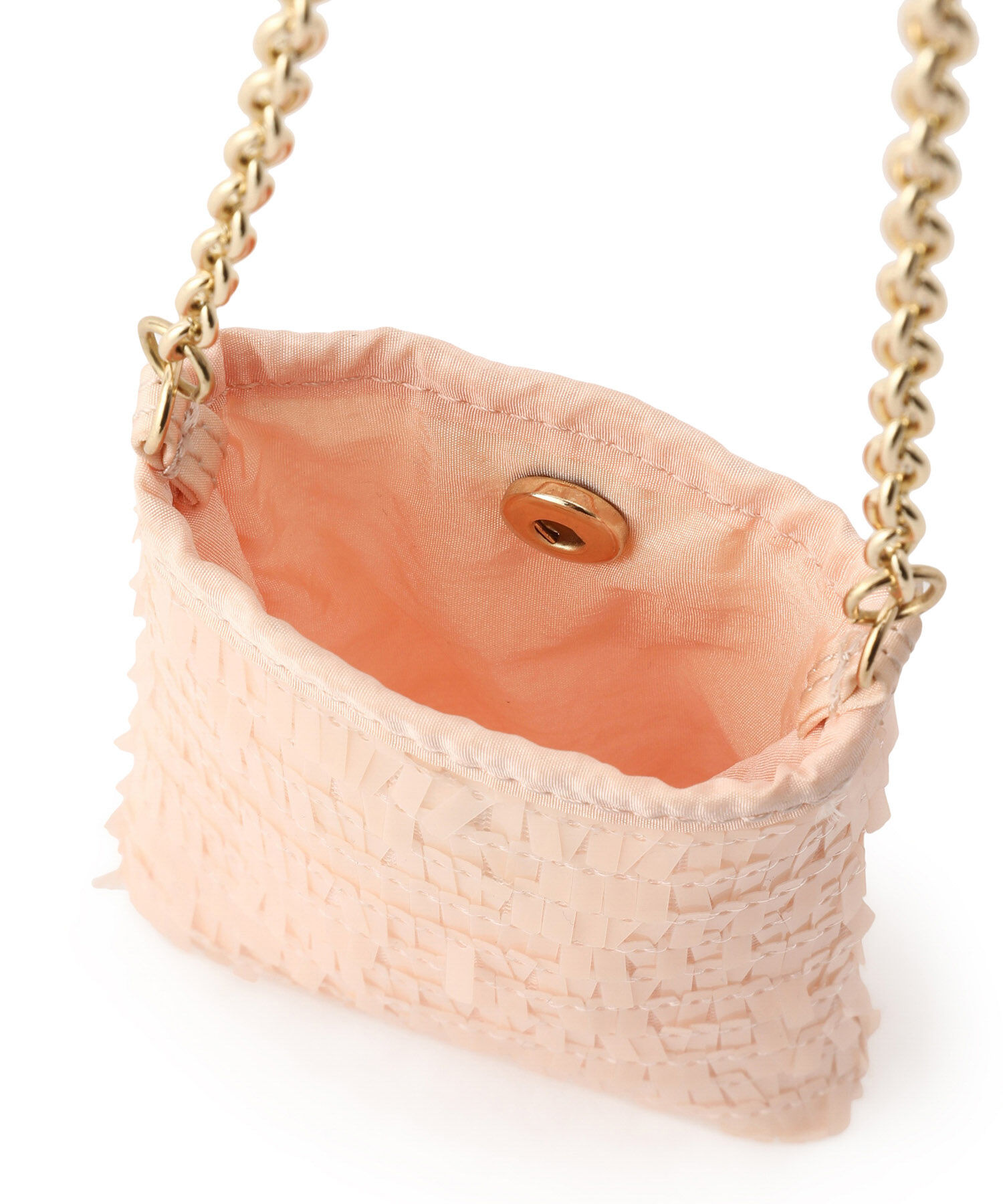 ADAM ET ROPE'「スパンコールアクセサリーポシェット」|ショルダー・メッセンジャー|