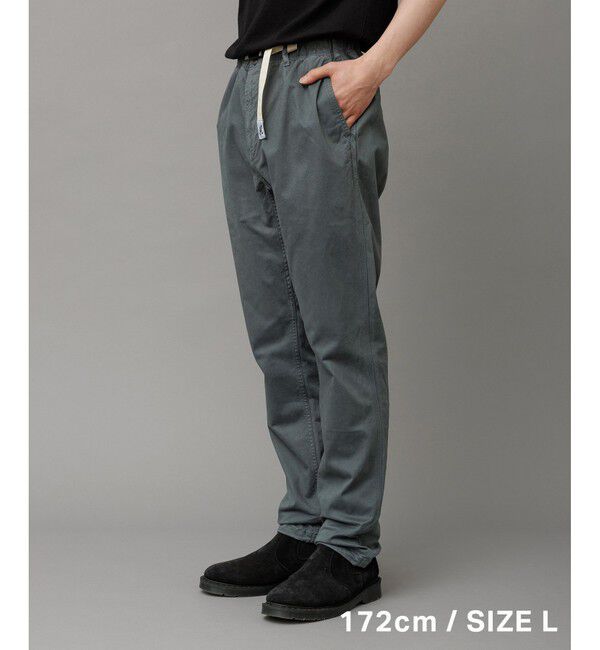 ADAM ET ROPE'「《別注》【GRAMICCI / グラミチ】NN PANTS / GARMENT DYE TIGHT FIT」|チノ|