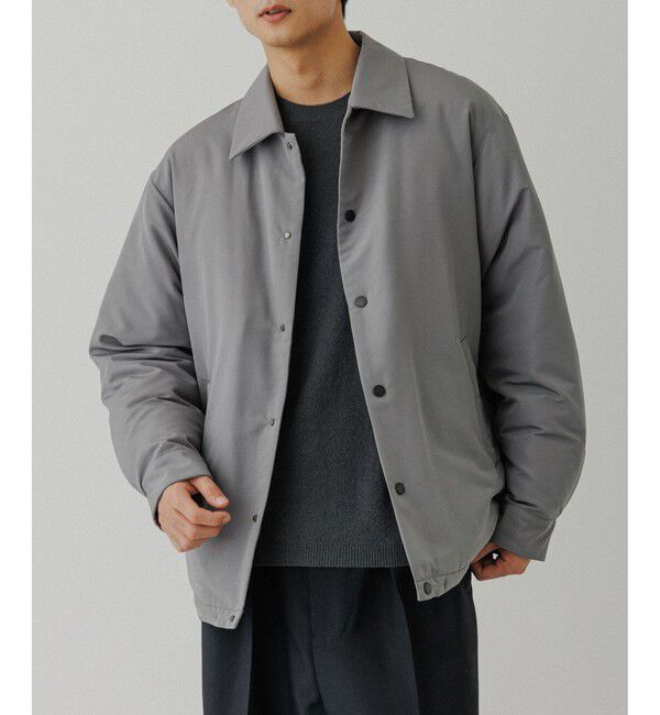 ADAM ET ROPE'「【ACT】NIKKE ダウン コーチジャケット」|ブルゾン・スタジャン|