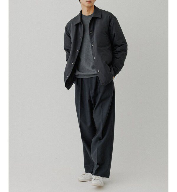 ADAM ET ROPE'「【ACT】NIKKE ダウン コーチジャケット」|ブルゾン・スタジャン|