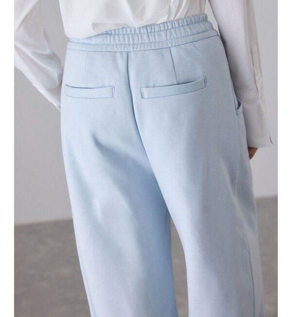 ADAM ET ROPE'「ウールミックスコクーンイージーパンツ」|チノ|