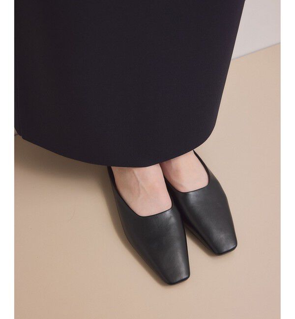 ADAM ET ROPE'「フラットミュール」|サンダル|