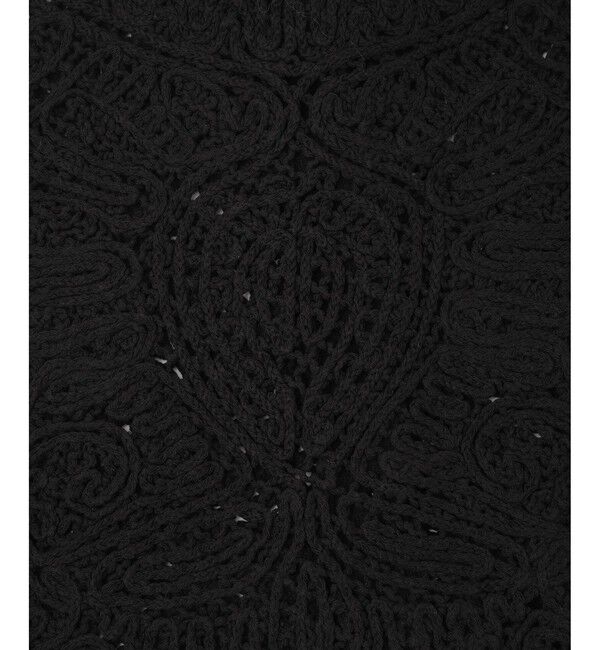 ADAM ET ROPE'「コードレースパターンニットシャツ」|シャツ・ブラウス|