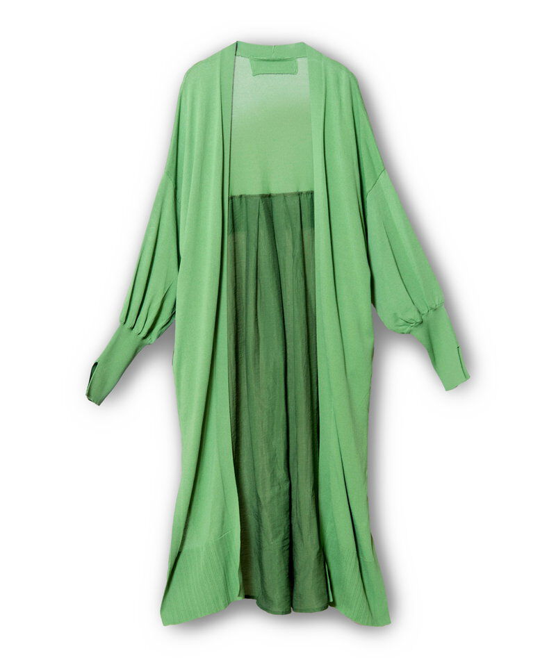  「切替ニットカーディガン」|ニット・セーター|