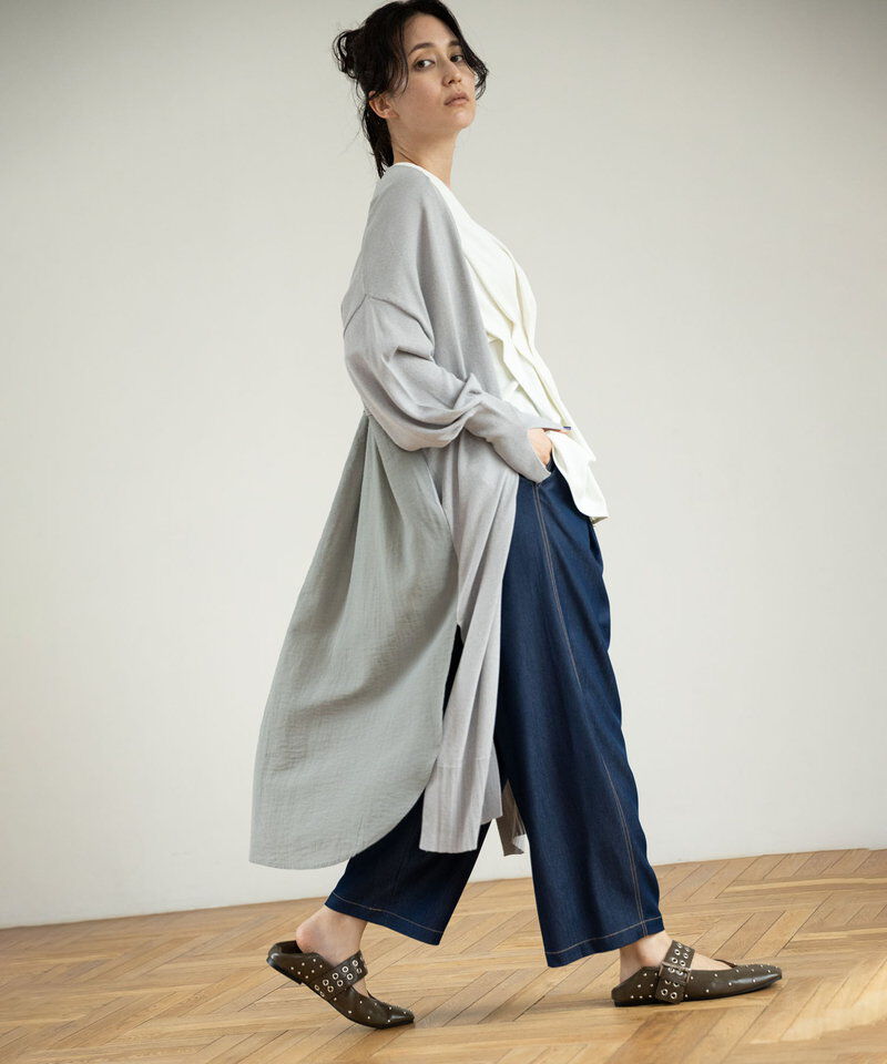  「切替ニットカーディガン」|ニット・セーター|