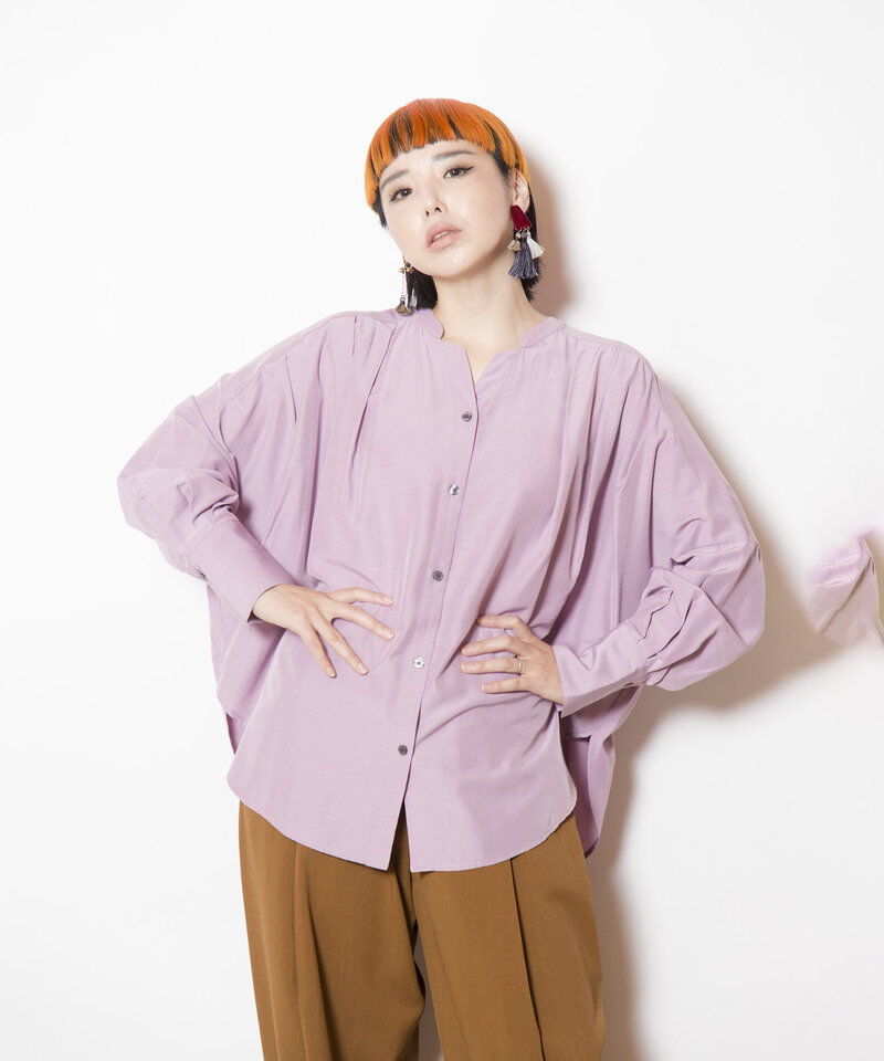  「タックシャツブラウス」|シャツ・ブラウス|