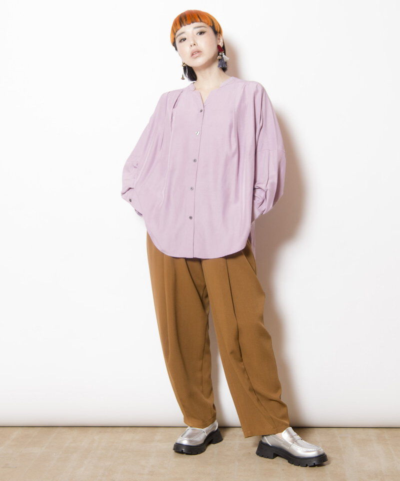  「タックシャツブラウス」|シャツ・ブラウス|